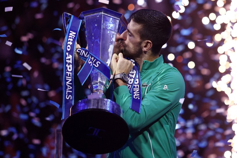 Djokovic vô địch ATP Finals 2023.