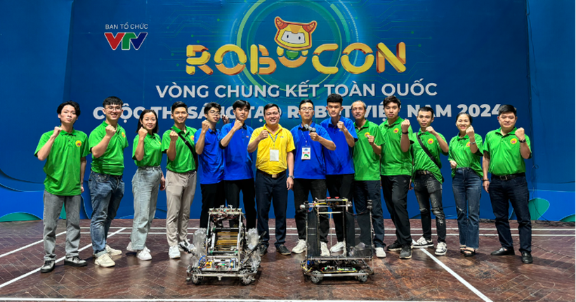 Đội ROBOCON-HIEC xuất sắc đi tiếp vào vòng chung kết toàn quốc Cuộc thi sáng tạo Robot Việt Nam 2024