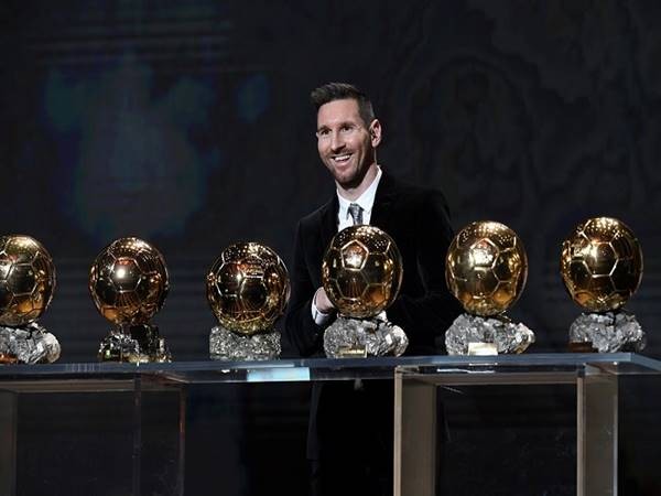 Messi đang giữ kỷ lục đoạt danh hiệu Quả bóng Vàng với 6 lần.