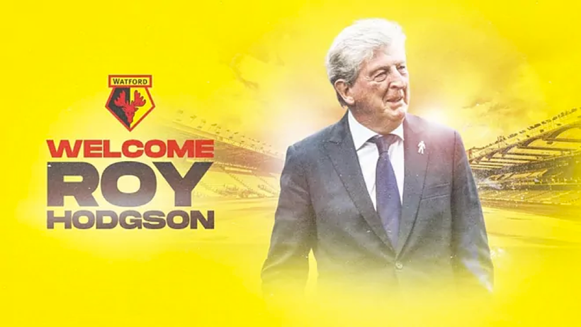 Roy Hodgson chính thức trở thành tân huấn luyện viên của Watford.