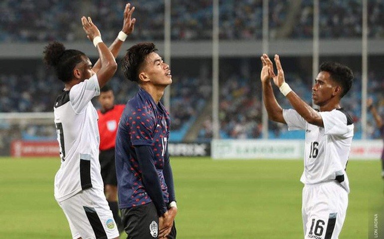 U23 Đông Timor làm nên lịch sử sau chiến thắng chủ nhà Campuchia tối 20/2.