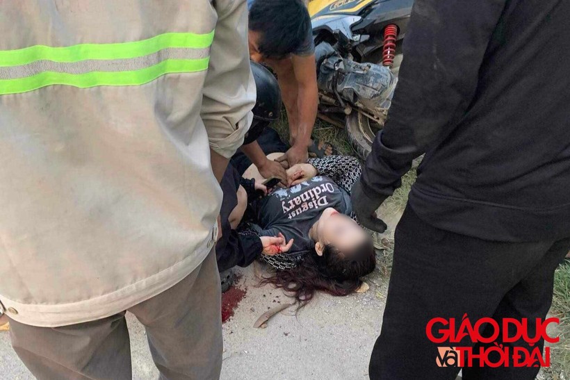 Người phụ nữ ở Hà Tĩnh bị hàng xóm đâm tử vong. 