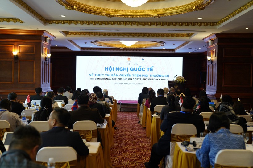 Hội nghị Quốc tế về thực thi bản quyền trên môi trường số diễn ra từ ngày 17/6 đến ngày 21/6 tại Hà Nội.
