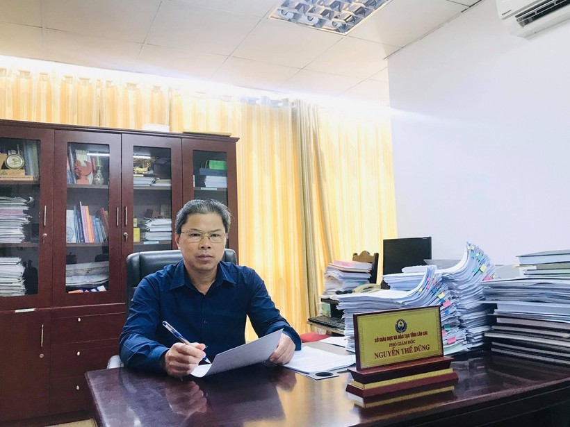 NGƯT Nguyễn Thế Dũng - Phó Giám đốc Sở GD&ĐT Lào Cai.