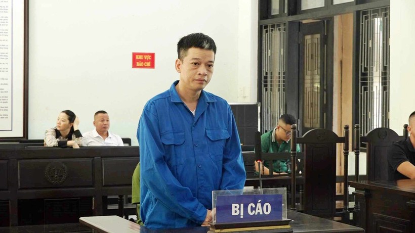 Bị cáo Lê Quang Vũ. (Ảnh: N.S)