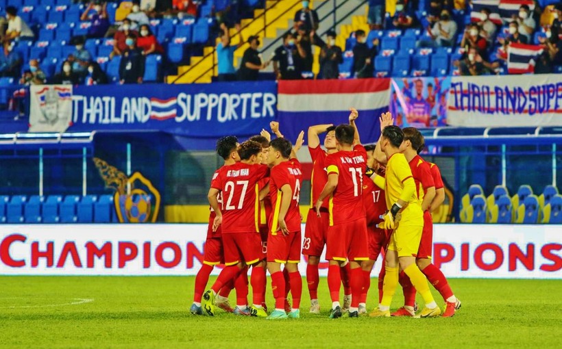 U23 Việt Nam vào bán kết U23 Đông Nam Á. (Nguồn: VFF).