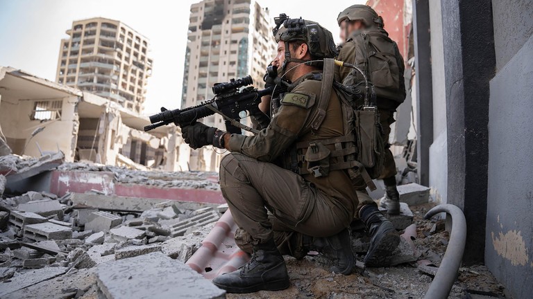 Binh sĩ Israel tham gia vào một hoạt động quân sự ở Gaza