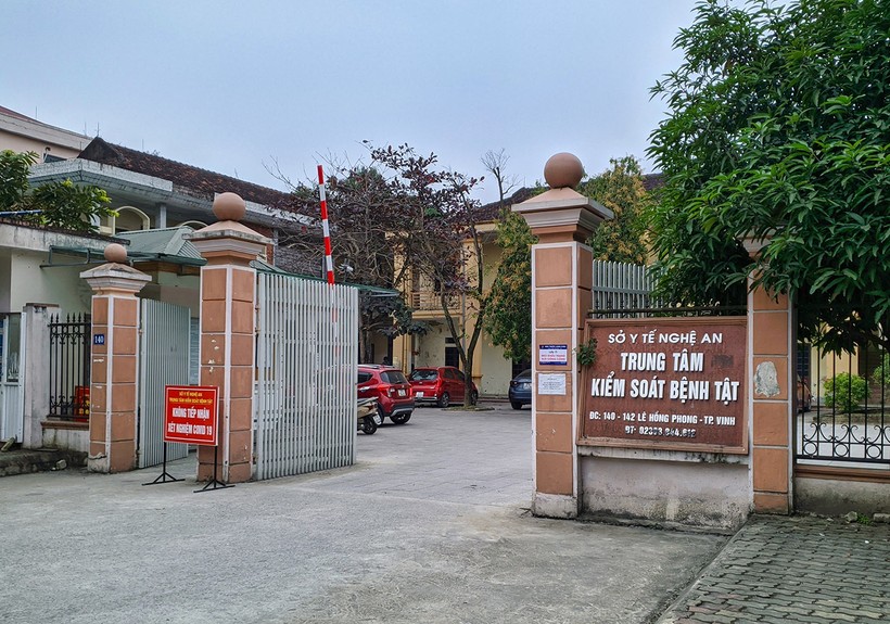 Trụ sở CDC tỉnh Nghệ An.