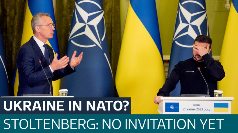 Ukraine vẫn chưa nhận được lời mời chính thức từ NATO về việc gia nhập khối quân sự này.