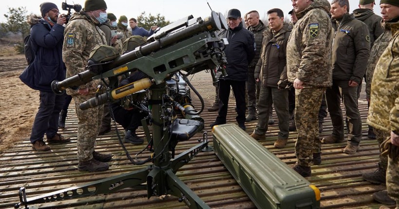 Ukraine nhận hàng loạt tên lửa Stinger từ Mỹ.