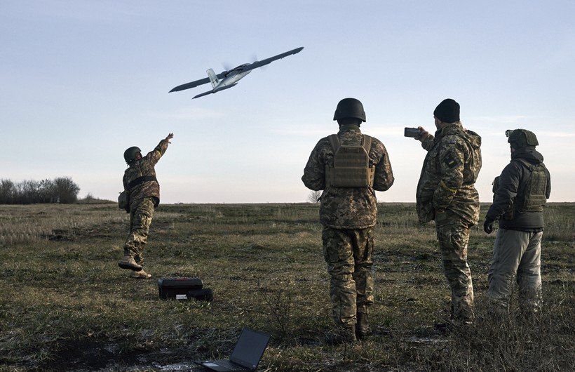 Đơn vị UAV trinh sát của Ukraine. 