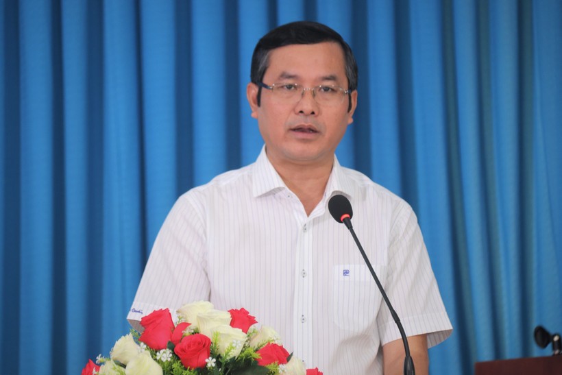 Thứ trưởng Nguyễn Văn Phúc phát biểu tại buổi lễ. (Ảnh: NTU)