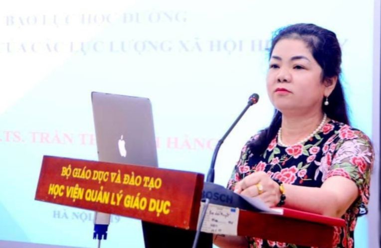 PGS.TS Trần Thị Minh Hằng - Khoa Tâm lý giáo dục, Học viện Quản lý Giáo dục. Ảnh NVCC