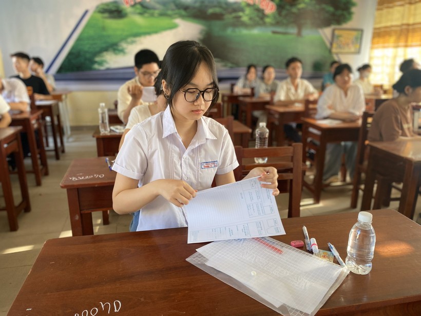 Thí sinh Đà Nẵng tham dự kỳ thi tốt nghiệp THPT năm 2023. 
