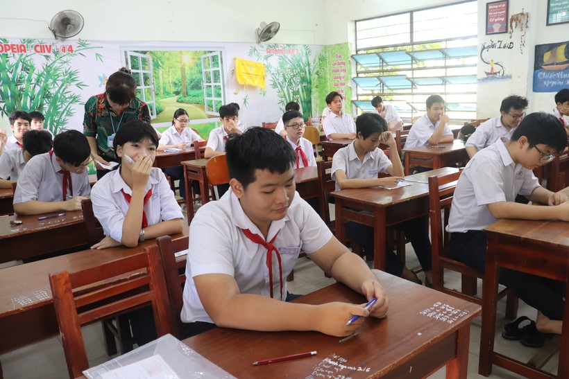 Thí sinh Đà Nẵng tham dự kỳ thi tuyển sinh vào lớp 10 THPT công lập năm học 2024 - 2025. 