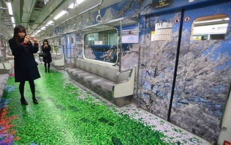 Hệ thống tàu điện ngầm Seoul đẹp có một không hai