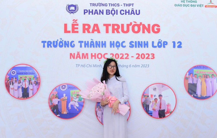 Em Trần Nguyễn Xuân Nguyên, học sinh trường THCS – THPT Phan Bội Châu
