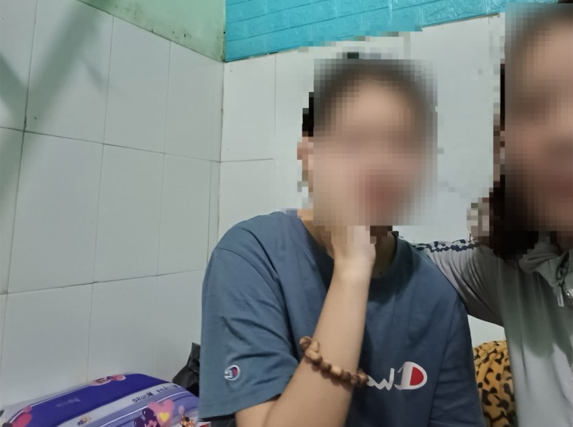 Công an TP Châu Đốc tìm thấy nữ sinh ở Đồng Nai. (Ảnh: Tiến Tầm)