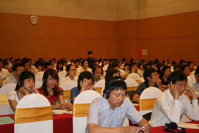 Các đại biểu tham dự  Hội thảo