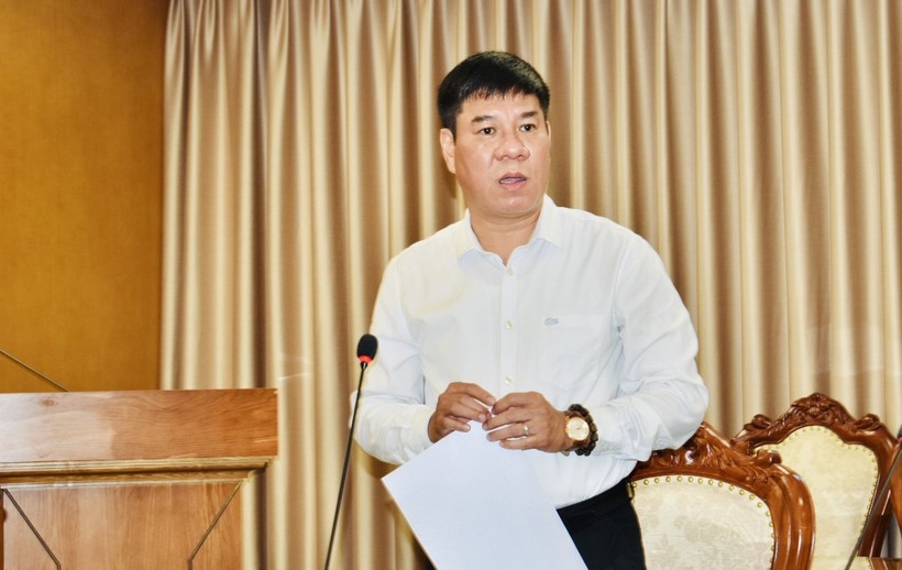 Cục trưởng Huỳnh Văn Chương phát biểu tại hội thảo tập huấn.