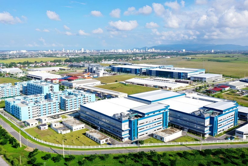 Một khu công nghiệp ở TP Vinh, Nghệ An. (Ảnh: VSIP)