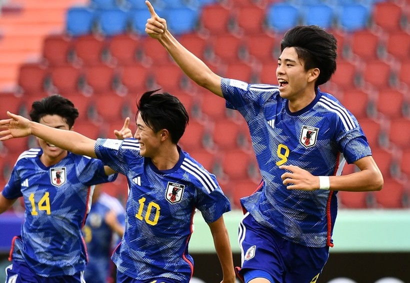 U17 Nhật Bản đoạt vé dự U17 World Cup sau khi vượt qua U17 Australia ở tứ kết U17 châu Á.