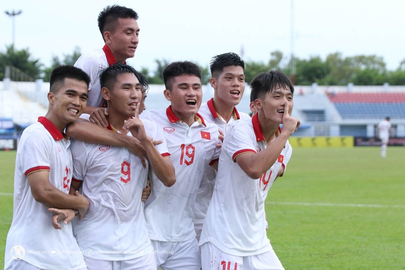 U23 Việt Nam ghi danh vào bán kết U23 Đông Nam Á 2023 với thành tích toàn thắng.