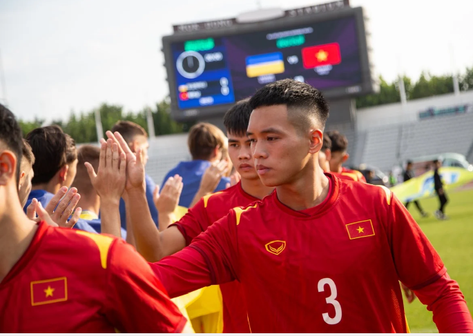 U18 Việt Nam thua ngược trước Ukraine ở lượt trận hai giải Seoul Cup 2023.