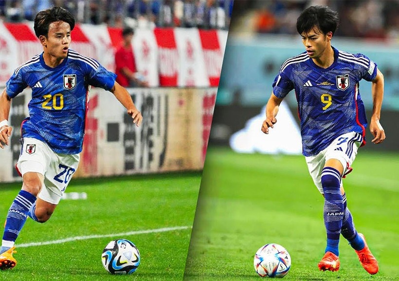 Takefusa Kubo và Kaoru Mitoma nguy cơ vắng mặt ở Asian Cup 2023.