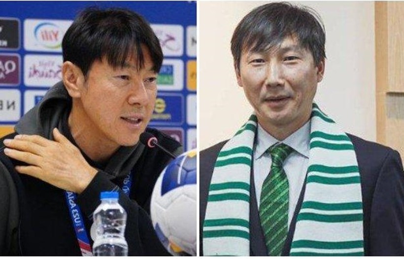 HLV Kim Sang Sik được dự báo sẽ sớm so tài Shin Tae Yong ở vòng bảng AFF Cup.