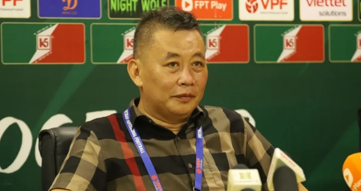 HLV Bình Định thất vọng về trận thua Sông Lam Nghệ An.