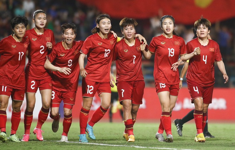 Tuyển nữ Việt Nam xếp vị trí thứ 37 trên bảng xếp hạnh FIFA.