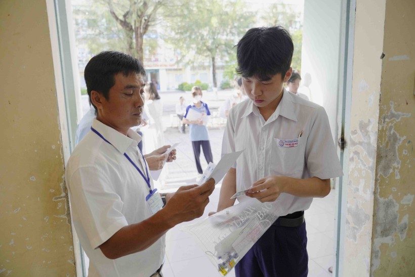 Kiên Giang bố trí 650 phòng thi tại 26 điểm thi tốt nghiệp THPT. Ảnh: CTV.