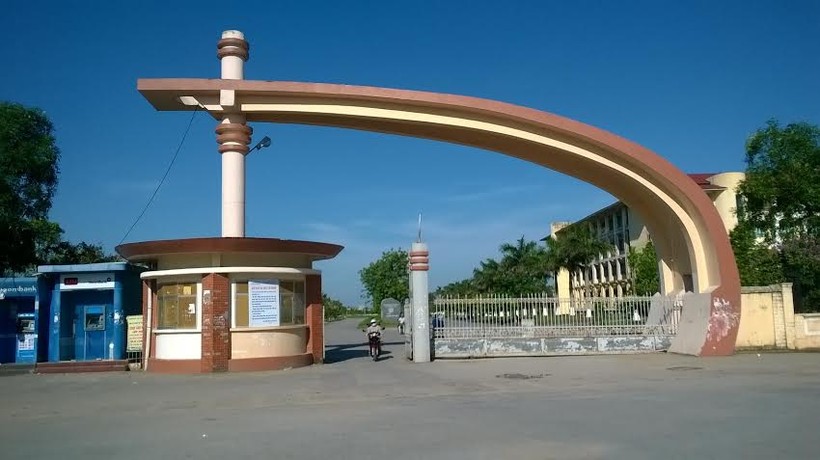 Trường Đại học Hồng Đức (cơ sở chính, 565 Quang Trung, phường Đông Vệ, TP. Thanh Hóa). Ảnh: Nguyễn Quỳnh.