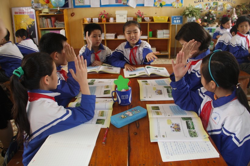 Tổ chức hoạt động dạy học theo nhóm tại lớp 4B, Trường tiểu học Đông Hải 1, TP. Thanh Hoá.