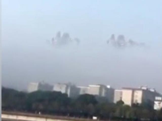 “Thành phố nổi” trên mây gây xôn xao ở Trung Quốc 
