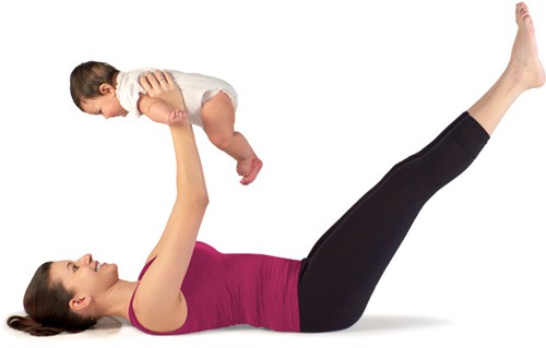 Vận động phù hợp sau sinh để tạo cơ thể khỏe khoắn