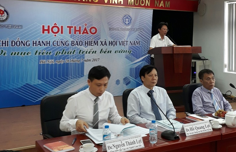 Lãnh đạo Hội Nhà báo VN, BHXH Việt Nam chủ trì Hội thảo