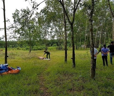 Bình Phước: Truy tìm tung tích một phụ nữ chết trong rừng cao su