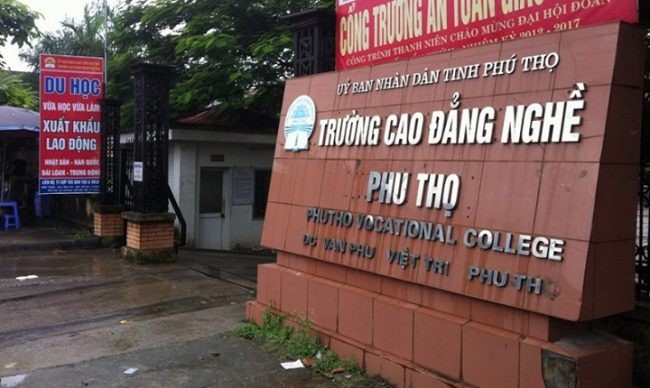 Trường CĐ Nghề Phú Thọ nơi Hiệu trưởng - Trần Minh Tuấn bị tố để xảy ra nhiều sai phạm