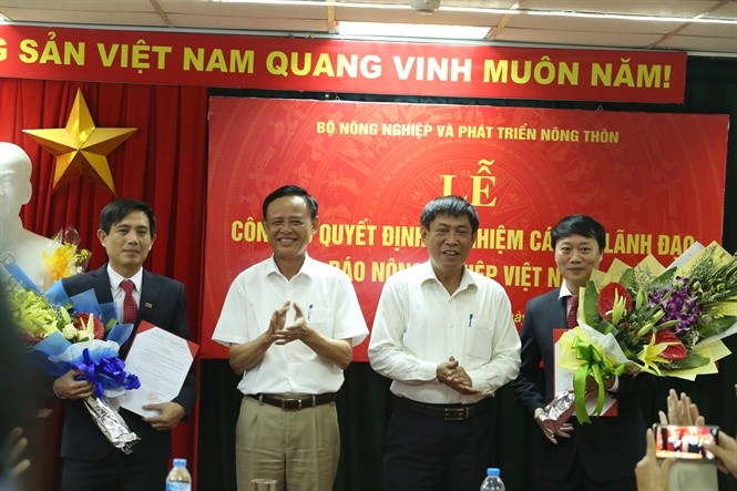 Bổ nhiệm 2 Phó Tổng Biên tập Báo Nông nghiệp Việt Nam 