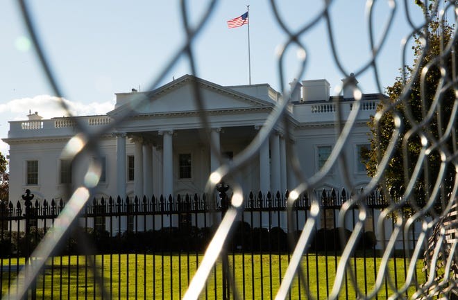 Trụ sở Nhà Trắng tại Washington, D.C. Ảnh: USA Today.