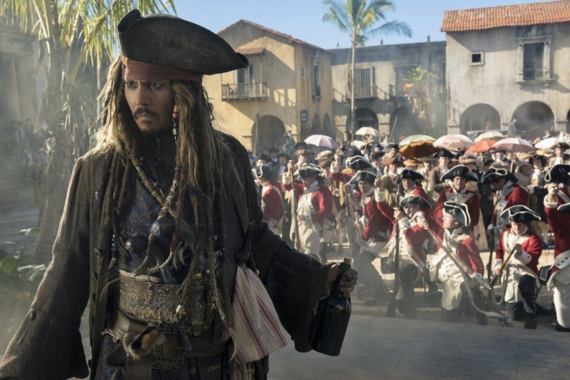 Nhân vật thuyền trưởng Jack Sparrow của Johnny Depp trong loạt phim "Cướp biển vùng Caribbean" (Ảnh: People).