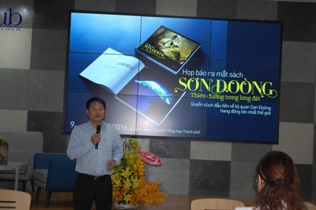 Ông Phạm Tuấn Vũ – Cục phó Cục Xuất bản - phát biểu tại buổi ra mắt sách