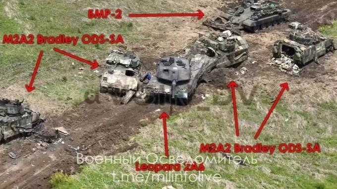 Vì sao Ukraine thường bị phá hủy cả đoàn tăng thiết giáp?