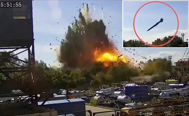 Nga dùng chính tên lửa Kh-55 của Ukraine không kích Kiev
