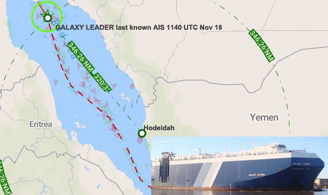 Houthis bắt tàu Israel, tàu chiến Mỹ sẽ tràn vào Biển Đỏ?